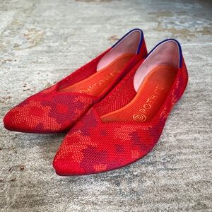 Rothy’s The Point in Red Camo